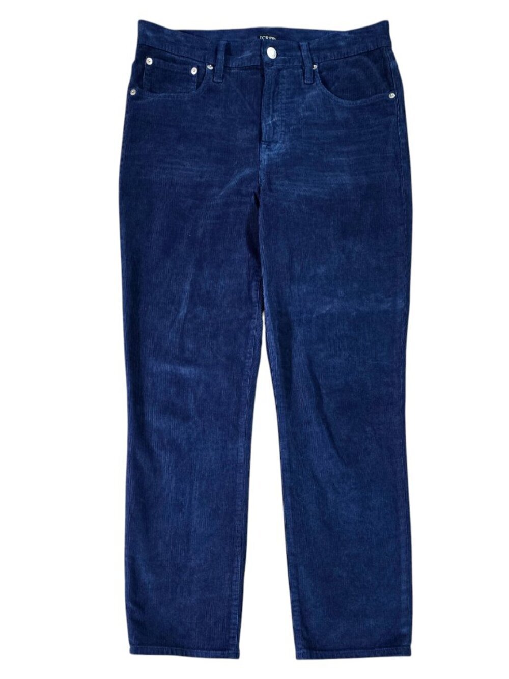 J. Crew Vintage Slim Straight Corduroy Pant Deep Blue AB651 Capsule Preppy